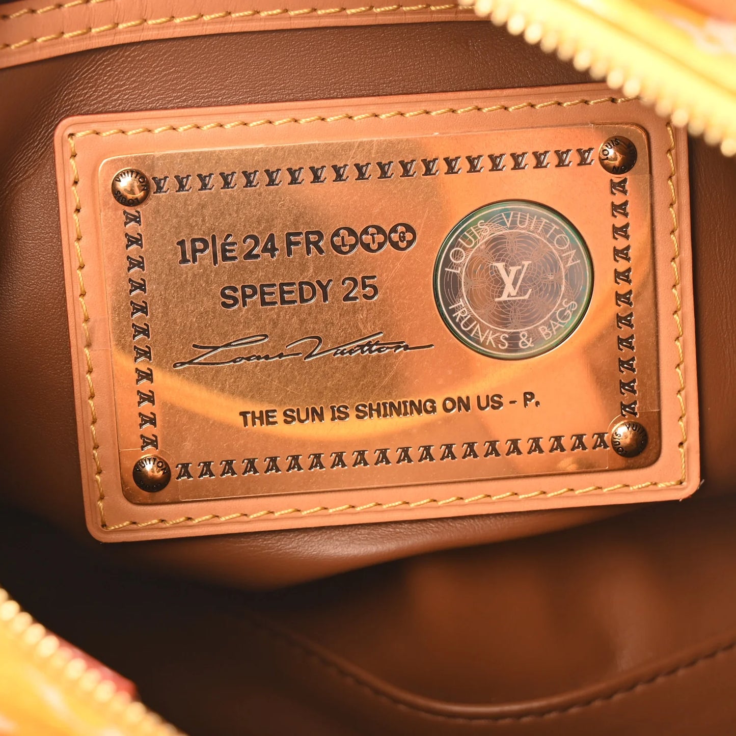 路易威登 - 小牛皮 Monogram Speedy P9 Bandouliere 25 Jaune Mat