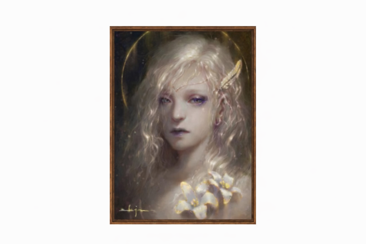 Floating Serenity – Abstract Digital Wall Art (Deposit)